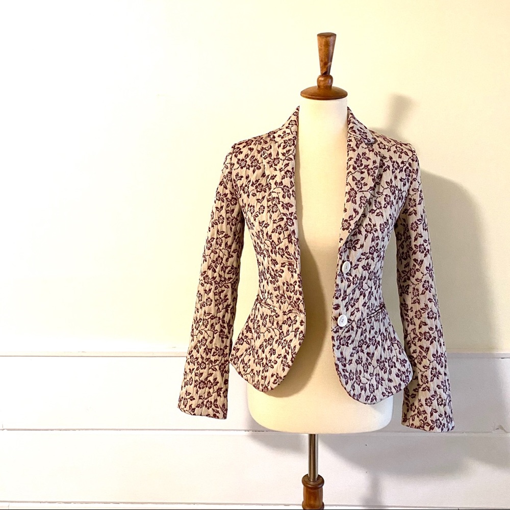 H&M Damask Blazer size 4